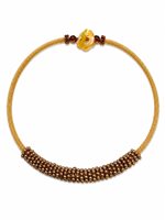 Halskette Rajola Dame in Halbedelsteine Ematite 54-477-11